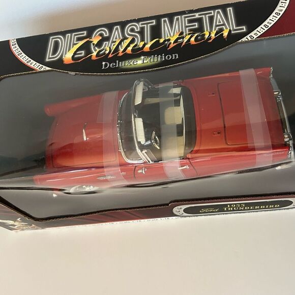1955 Ford Thunderbird Convertible Road Legends #92068 Diecast 1:18 Scale NIB - Picture 2 of 8